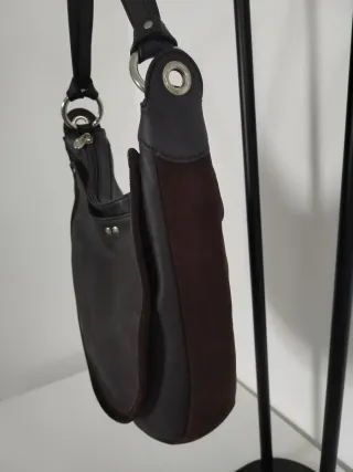 Borsa Mandarina Duck Hobo testa di moro