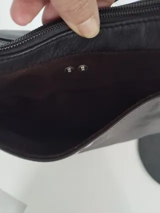Borsa Mandarina Duck Hobo testa di moro