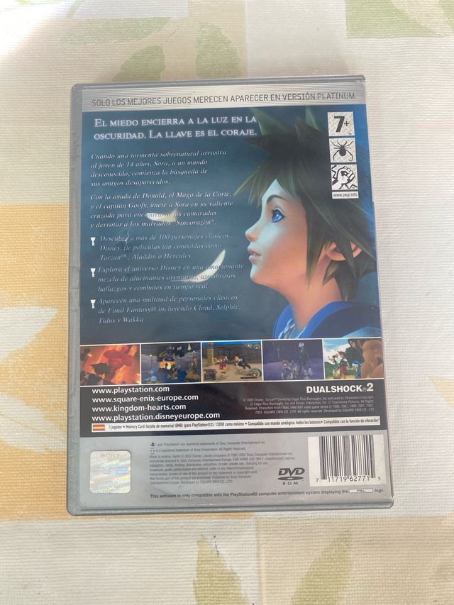 Kingdom Hearts Platinum PS2