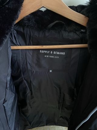 Giacca Supply & Demand nera