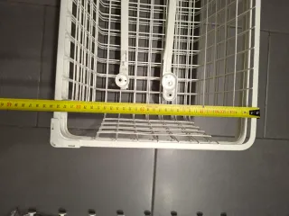 Tres Bandejas metálicas blancas armario PAX