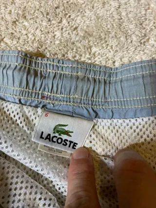 Bañador Lacoste Beige
