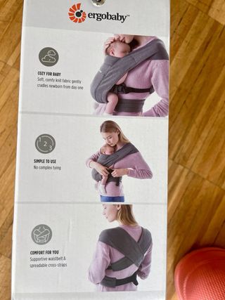 Mochila Portabebés Ergobaby Embrace Nueva