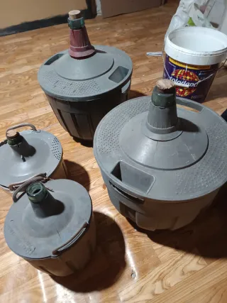 Garrafas de vino 5-25L