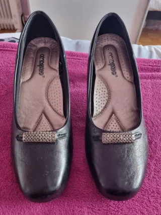 Zapatos tacón Talla 41 Negros