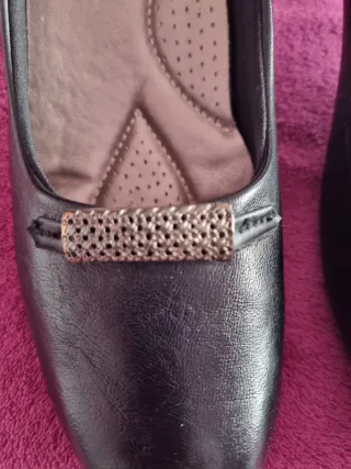 Zapatos tacón Talla 41 Negros