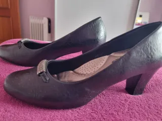 Zapatos tacón Talla 41 Negros