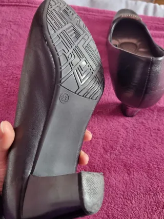 Zapatos tacón Talla 41 Negros