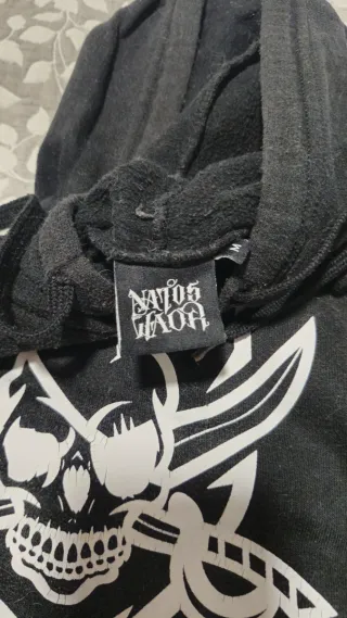 Sudadera Natos y Waor Negra Talla M