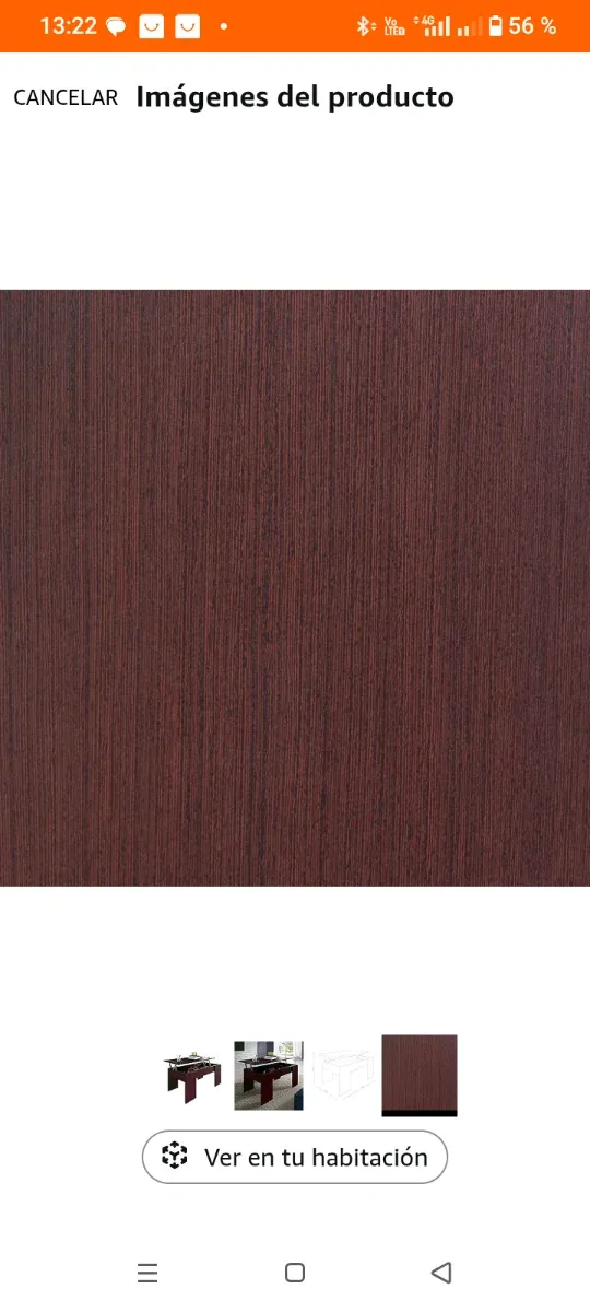 Tavolo da Salotto Elevabile Wengé Yaheetech