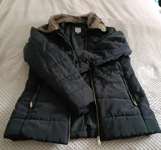 Cazadora acolchada mujer Milano negra