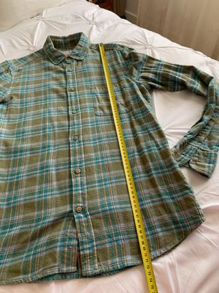 camisa de hombre 100 por 100 de algodon