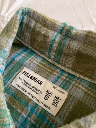 camisa de hombre 100 por 100 de algodon