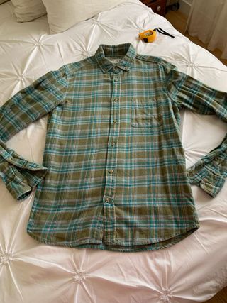 camisa de hombre 100 por 100 de algodon