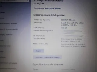 Portátil Asus A751S Negro