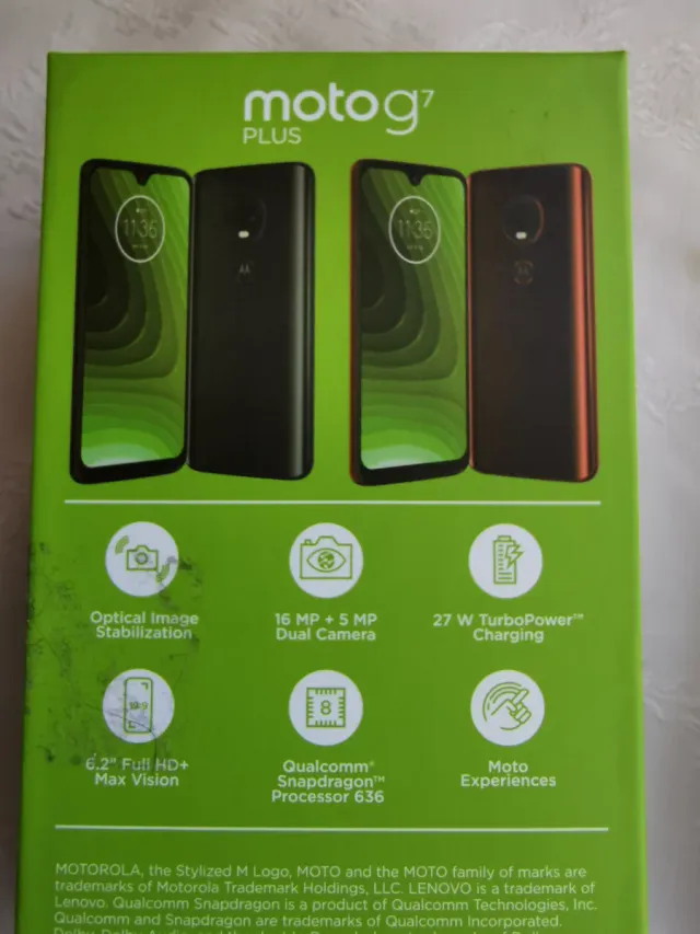Motorola  G7 Plus Rojo