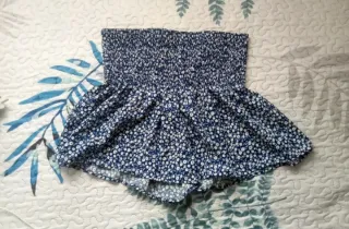 Falda pantalón estampada