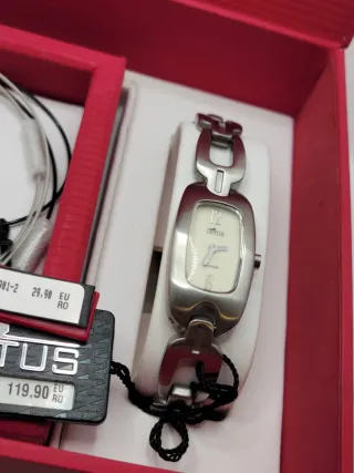 Conjunto Lotus Style: Reloj + Collar