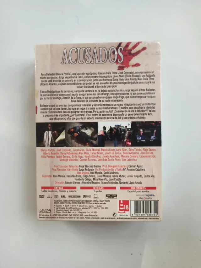 Serie Completa Acusados 10 DVD