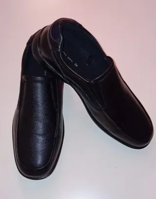 Mocasines Hombre Negro Talla 43