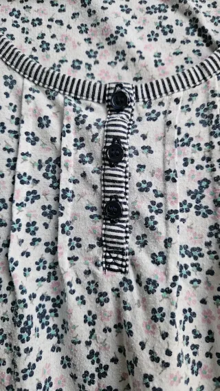 2 Camisones estampado floral Lazo