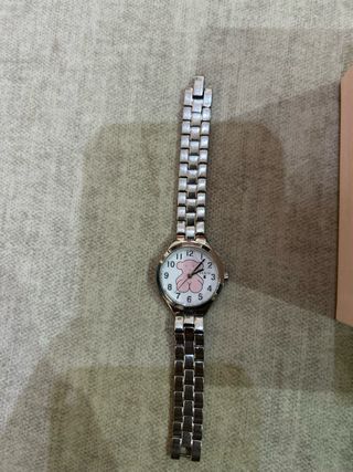 Reloj Tous Niña Oso Rosa Plata