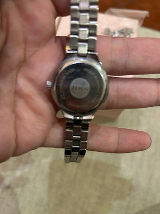 Reloj Tous Niña Oso Rosa Plata