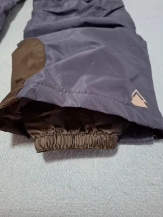 Pantalón de esquí con tirantes azul