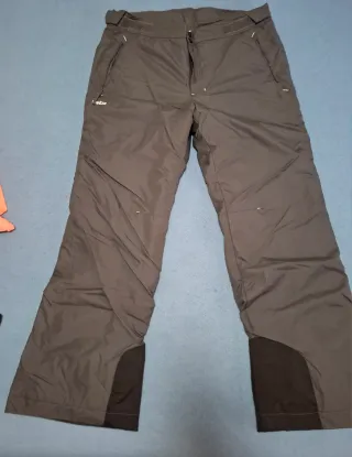 Pantalón de esquí con tirantes azul