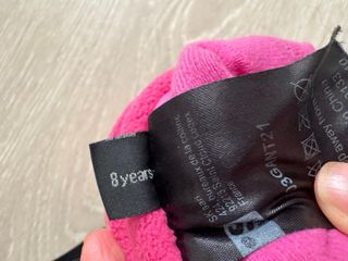 Guantes de niña rosas