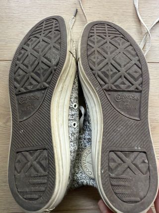 Converse Estampadas Gris Talla 41