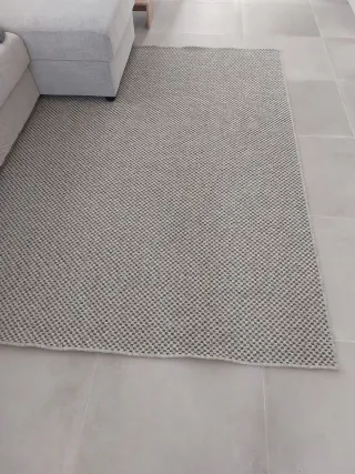 Tappeto in Lana Kenay 160x230 Beige/Grigio