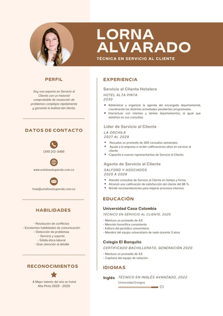 CV - REALIZO CURRÍCULUM Y ASESORAMIENTO.