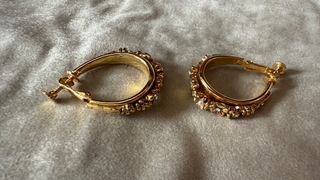 Orecchini Bijoux Dorati Floreali