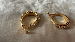 Orecchini Bijoux Dorati Floreali