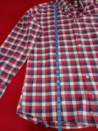 Camisa El Ganso cuadros azul y rojo