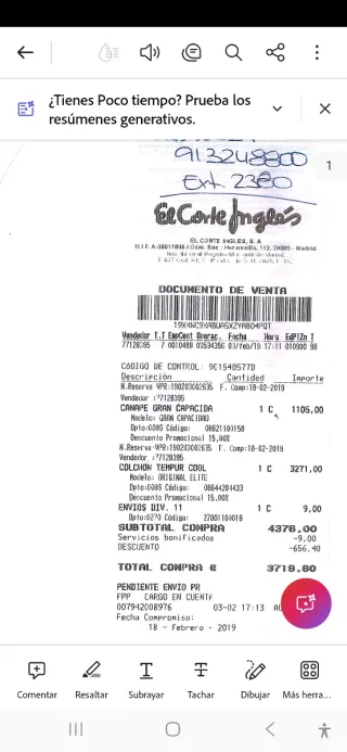 Cama con cabecero 180x200