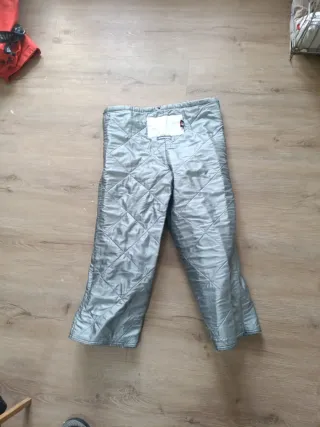 Pantalón Dainese Rojo con Tirantes Vintage.