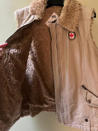 Chaleco NEXT beige Talla M