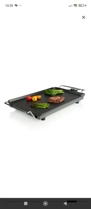 Plancha de Asar Princess 36x60 cm