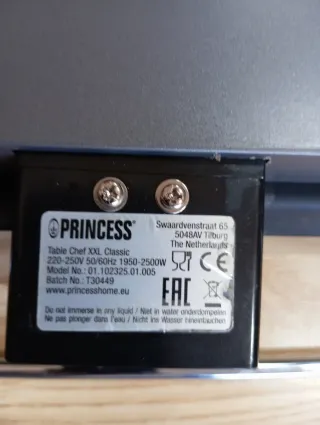 Plancha de Asar Princess 36x60 cm