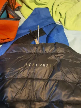 Chaleco acolchado mujer negro