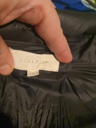 Chaleco acolchado mujer negro