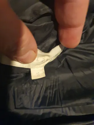 Chaleco acolchado mujer negro