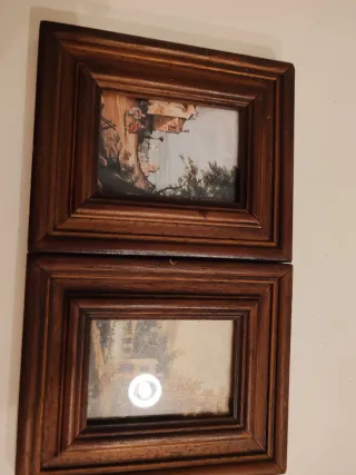 2 piccoli quadri decorativi