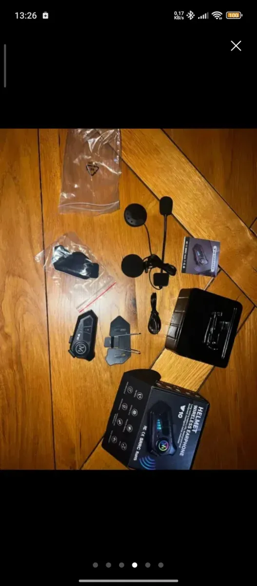 Intercomunicador V10 para Moto