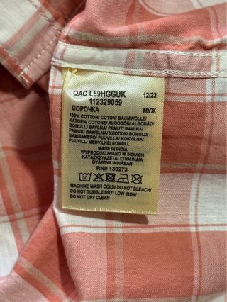 Camisa de cuadros Lee