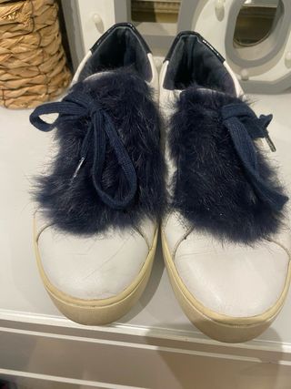 Michael Kors Zapatillas Blancas y Azul