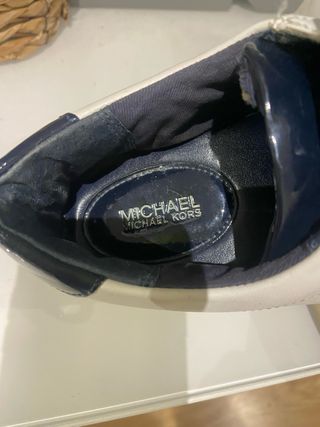 Michael Kors Zapatillas Blancas y Azul