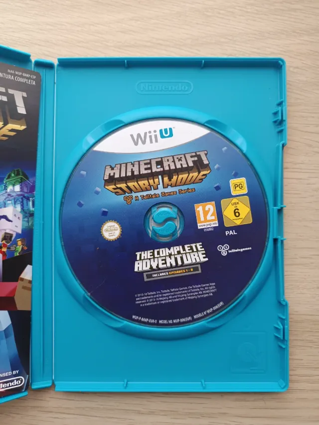 Minecraft Story Mode Wii U - Aventura Completa